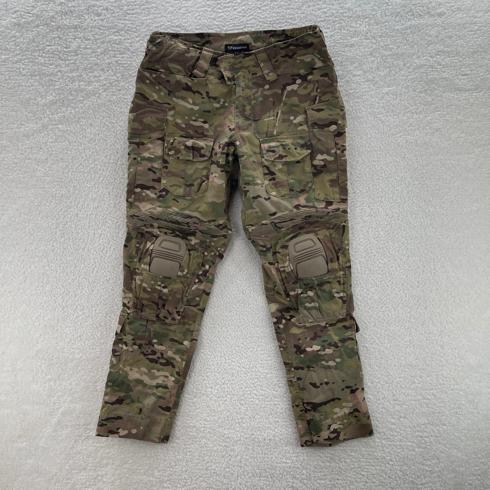 IDOGEAR Pants Mens 36x33 OCP Multicam Camo G3 Tactical Knee Pads Ripstop Airsoft
